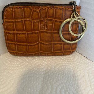 Patricia Nash leather coin purse.